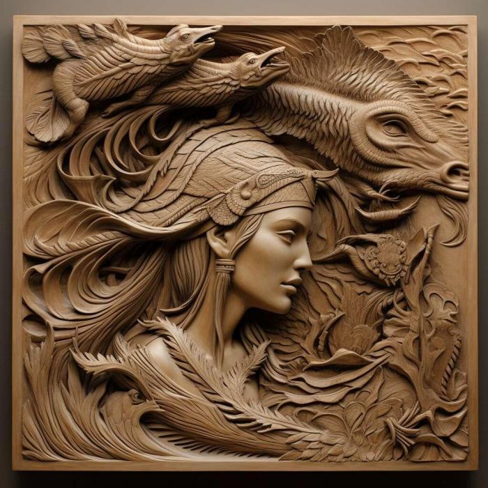 نموذج ثلاثي الأبعاد لآلة CNC 3D Art 